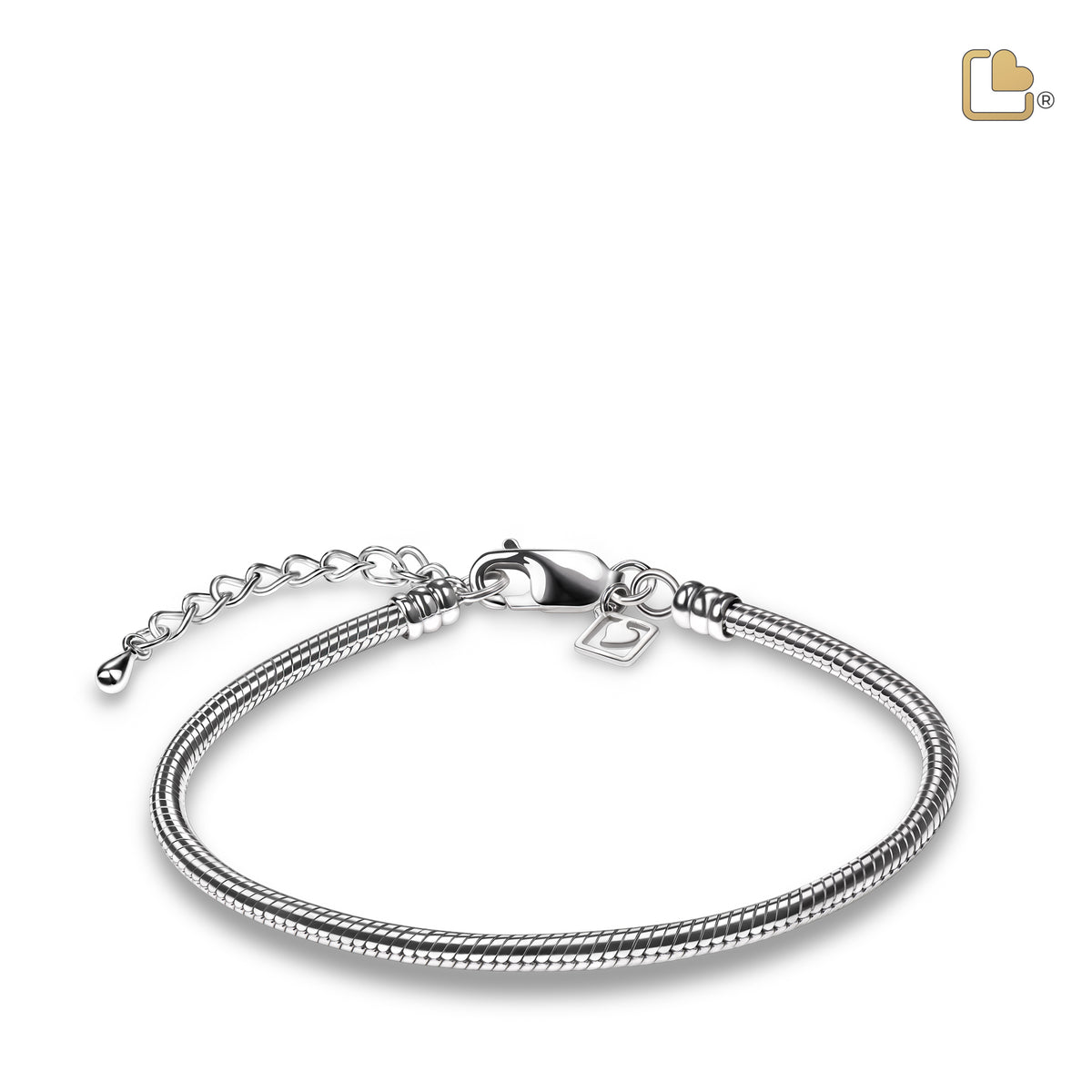AC1001   Bracelet 23.5 cms 9.5 Inch Accessory Pol Silver