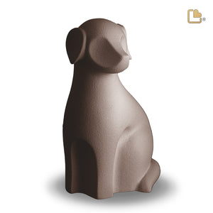 CP192   Dog Pet Urn Brown