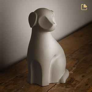 CP192   Dog Pet Urn Brown