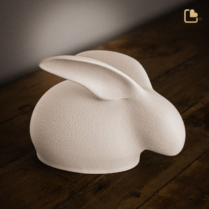 CP221   Rabbit Pet Urn Beige