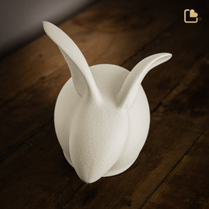 CP221   Rabbit Pet Urn Beige