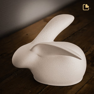 CP221   Rabbit Pet Urn Beige