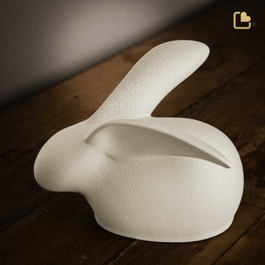 CP221   Rabbit Pet Urn Beige