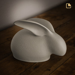 CP222   Rabbit Pet Urn Brown