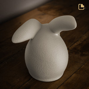 CP222   Rabbit Pet Urn Brown