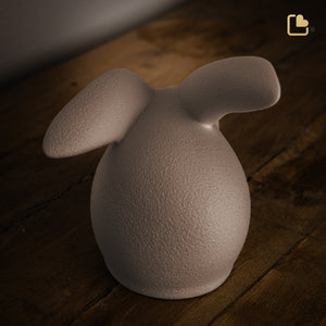 CP222   Rabbit Pet Urn Brown