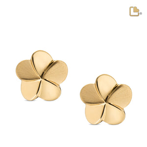 ER1071   Bloom Stud Earrings Pol & Bru Gold Vermeil