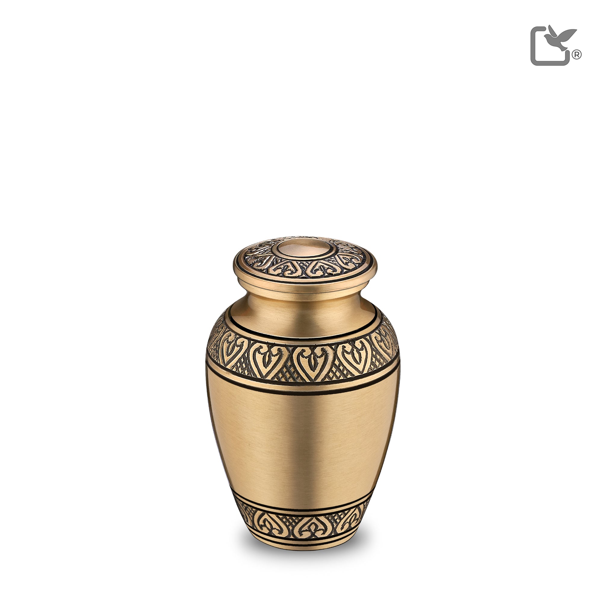 K211   Classic Keepsake Urn Bru Gold