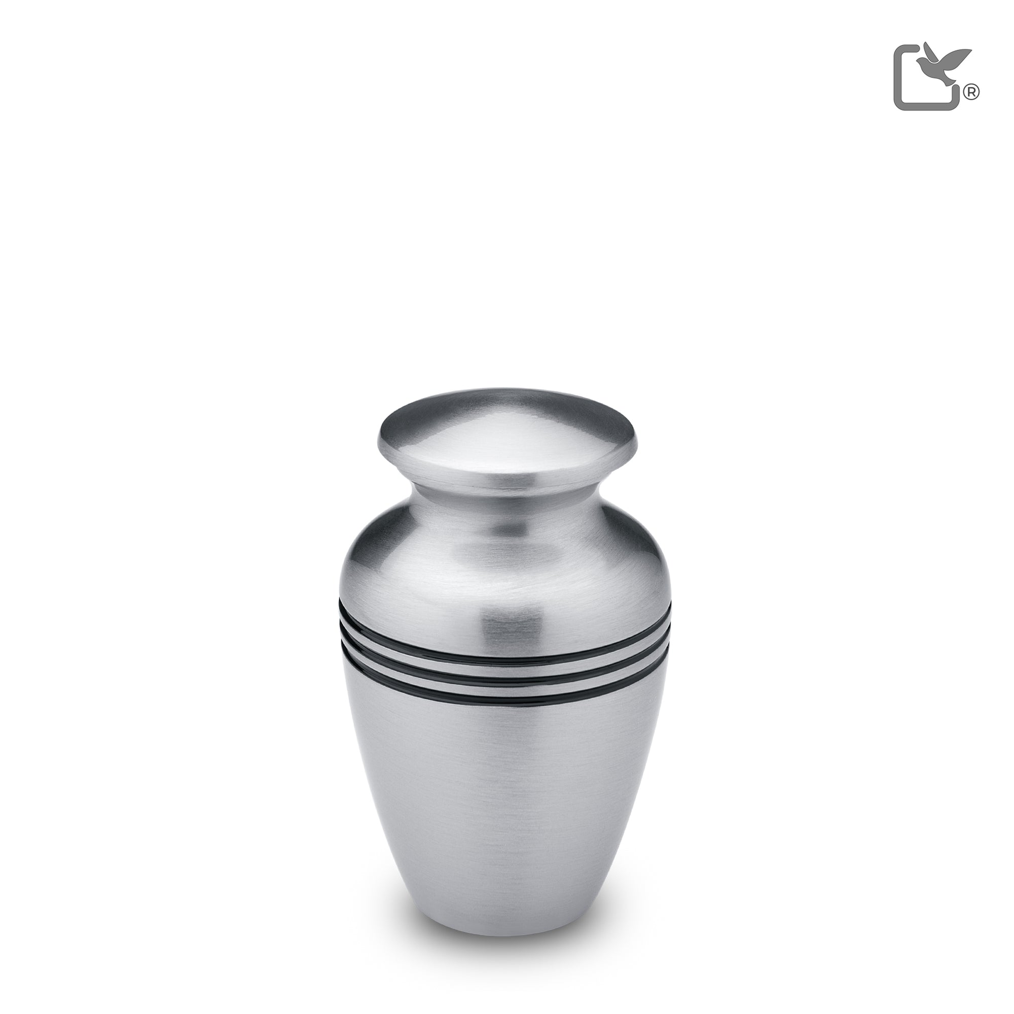 K215   Radiance Keepsake Urn Bru Pewter