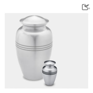 K215   Radiance Keepsake Urn Bru Pewter