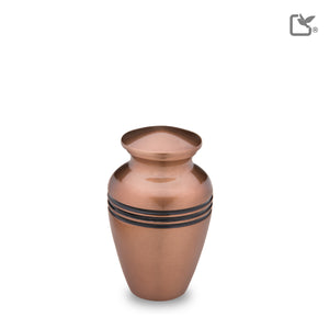 K217   Radiance Keepsake Urn Bru Copper