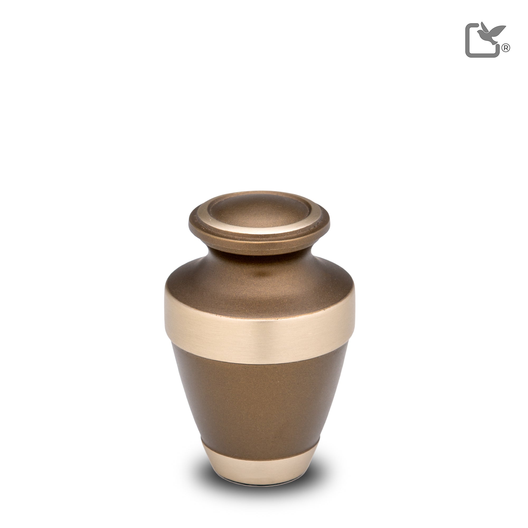 K260   Espana Keepsake Urn Bronze & Bru Gold