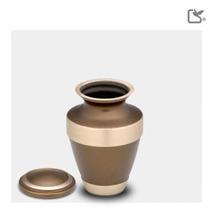 K260   Espana Keepsake Urn Bronze & Bru Gold