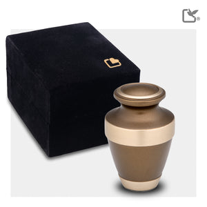 K260   Espana Keepsake Urn Bronze & Bru Gold