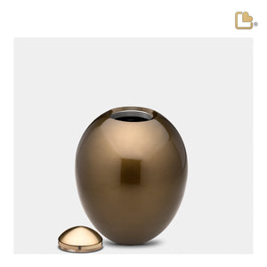 K511   Adore Keepsake Urn Bronze & Bru Gold