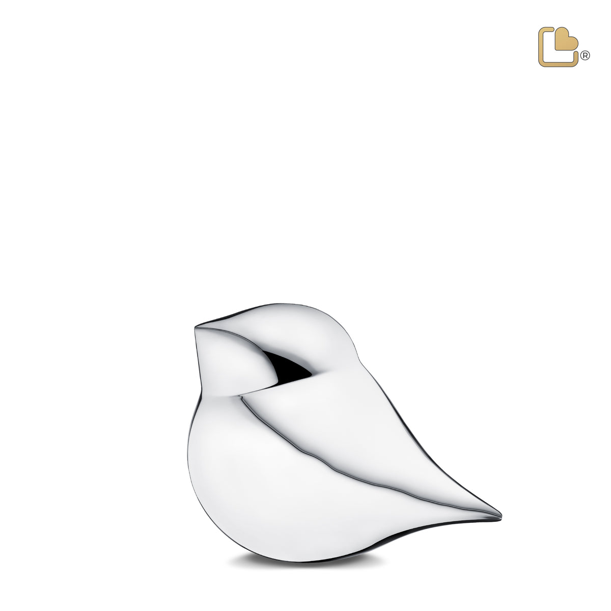 K562   SoulBird Male Keepsake Urn Pol Silver
