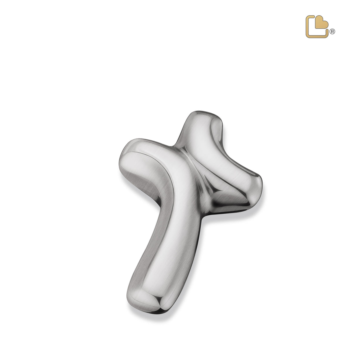 K650   ComfortCross Keepsake Urn Bru Pewter