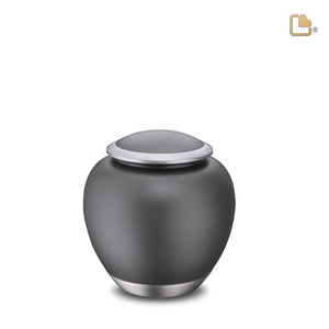 P560S   Shadow Small Pet Urn French Grey & Bru Pewter