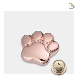 P675K   LovePaw Pet Keepsake Urn Pol RoseGold