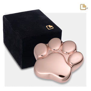 P675K   LovePaw Pet Keepsake Urn Pol RoseGold