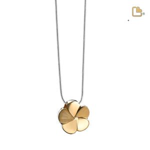 PD1071   Bloom Ashes Pendant Pol & Bru Gold Vermeil