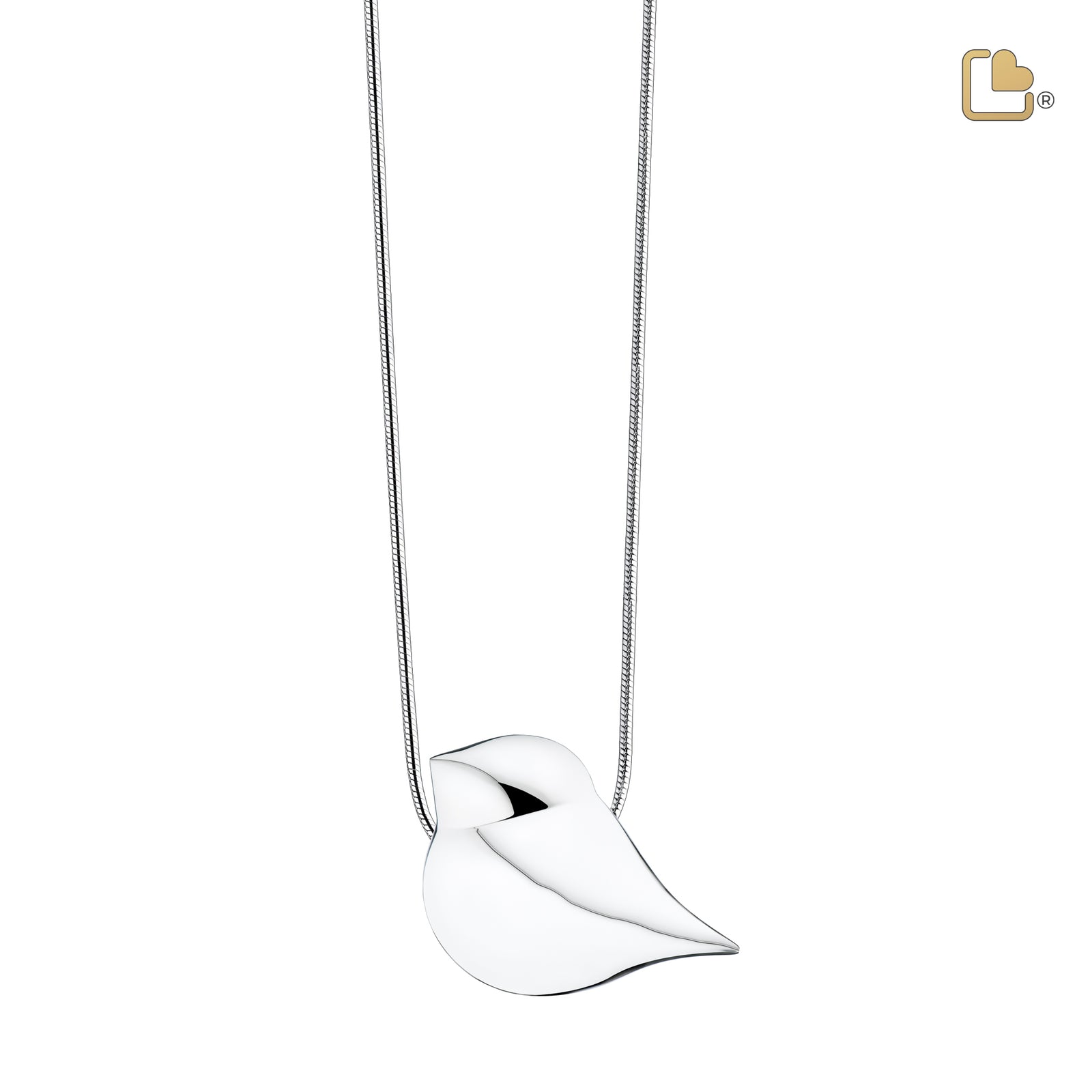 PD1280   SoulBird Ashes Pendant Pol Silver