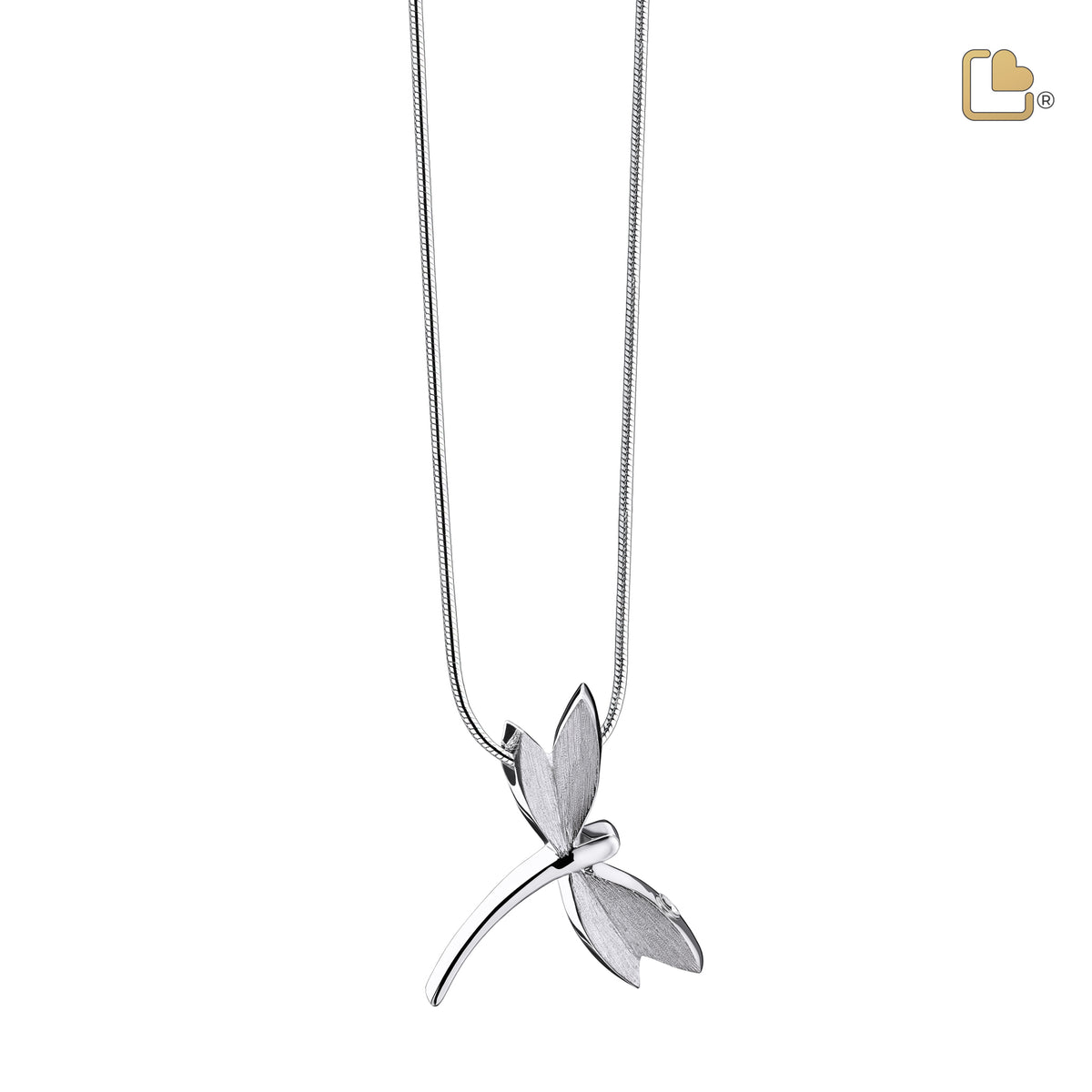 Dragonfly ashes fashion necklace