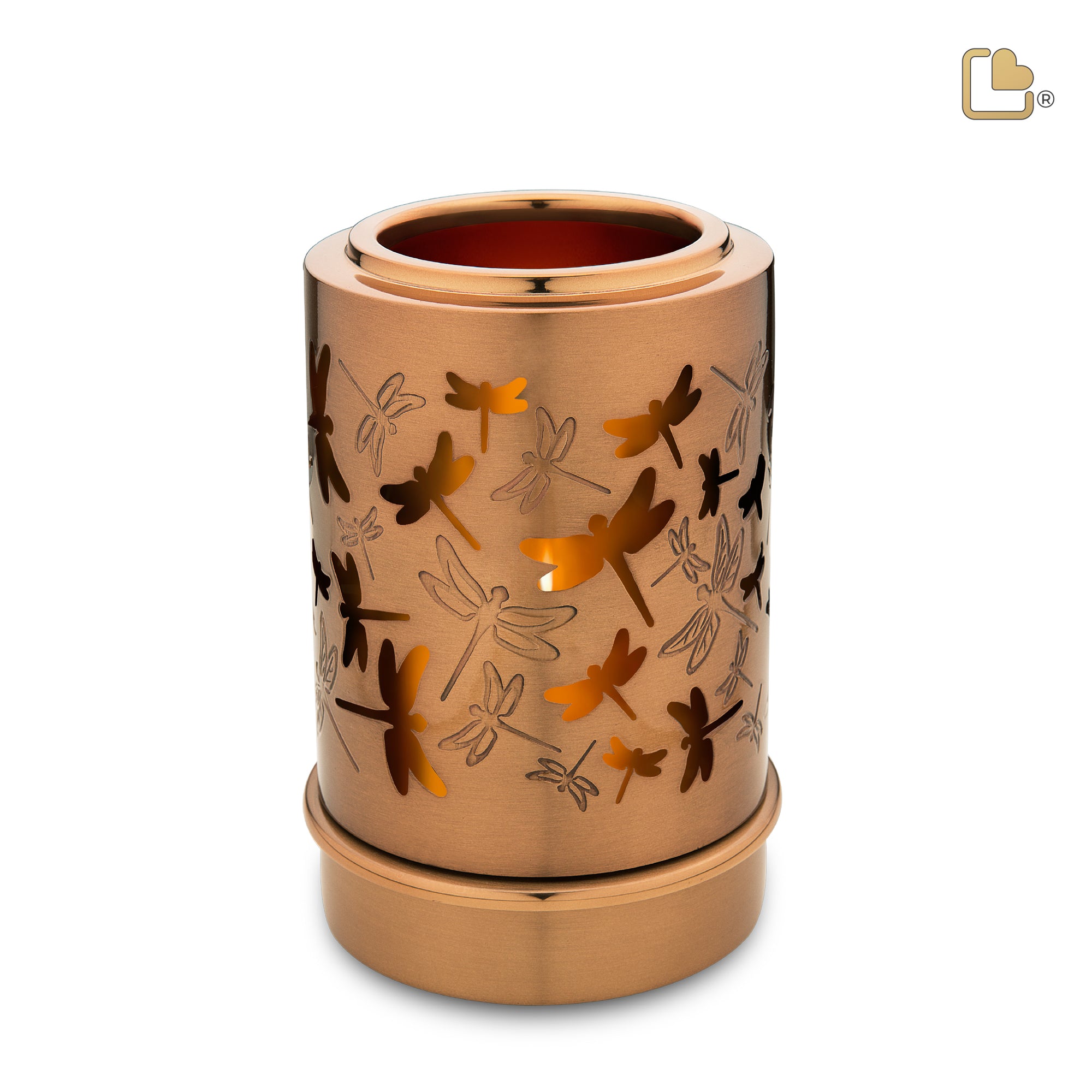 T713   Reflections of Spirit Tealight Urn Bru Copper